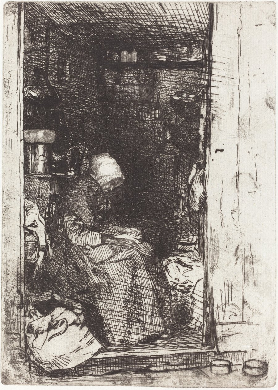 La Vieille aux Loques de James Abbott McNeill Whistler