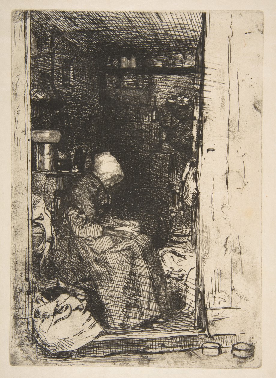 La vieja de los harapos de James McNeill Whistler