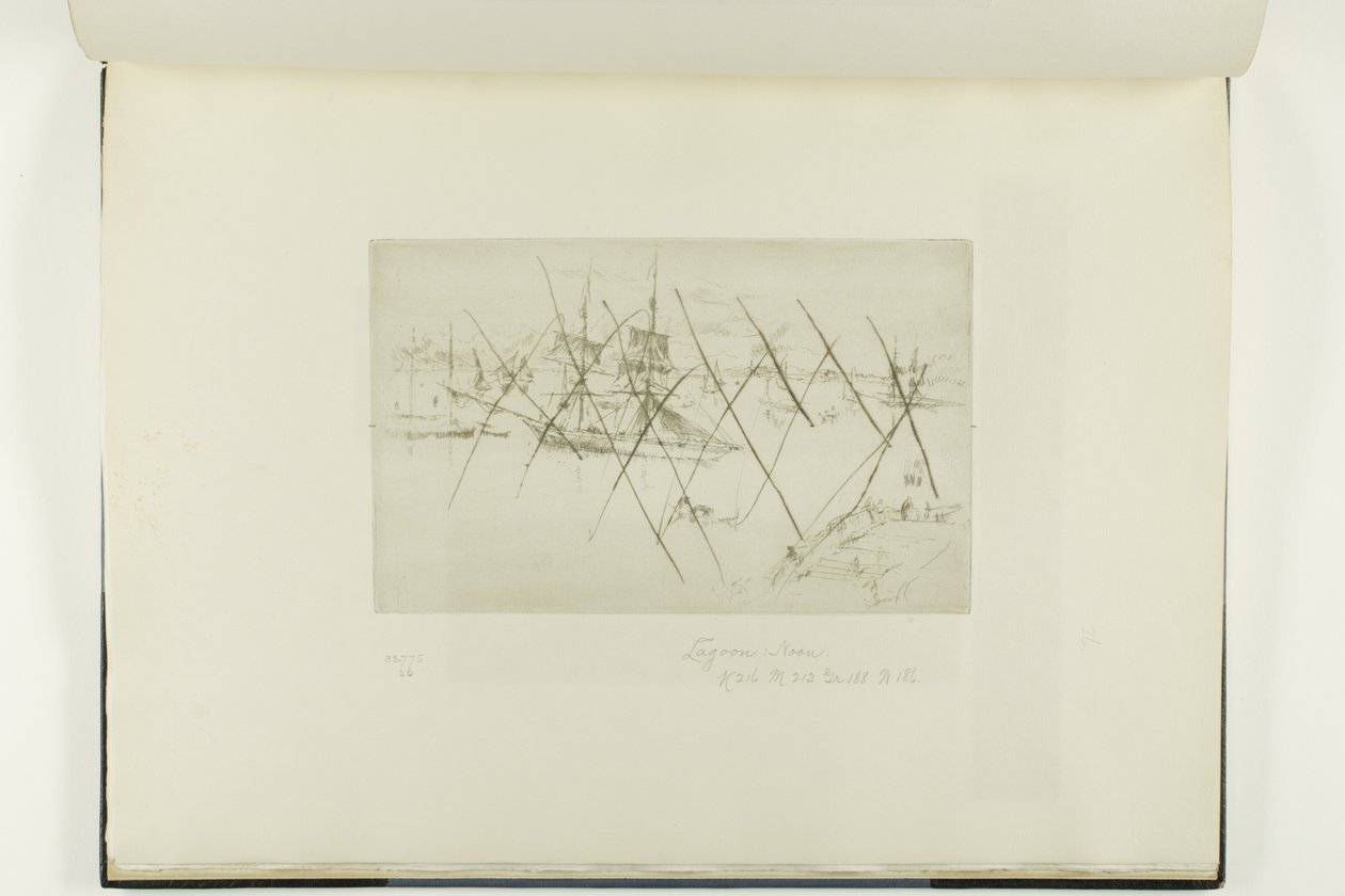 Laguna - Mediodía de James McNeill Whistler