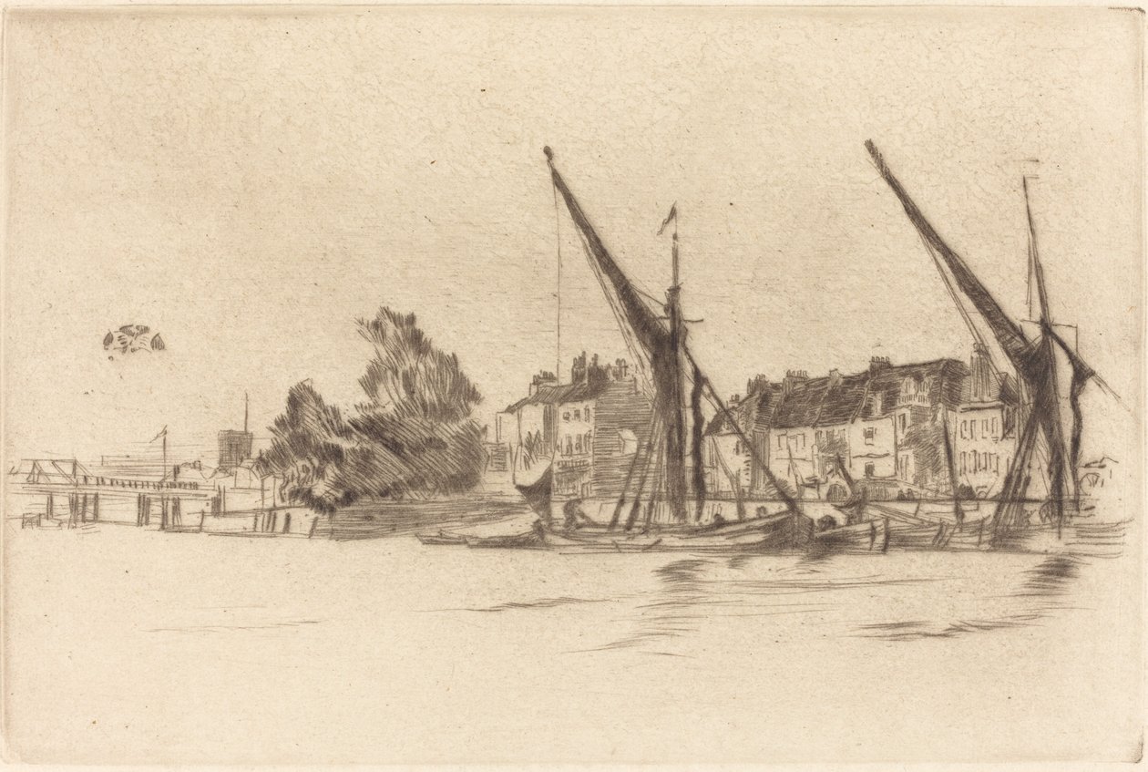 Casas Lindsey de James Abbott McNeill Whistler