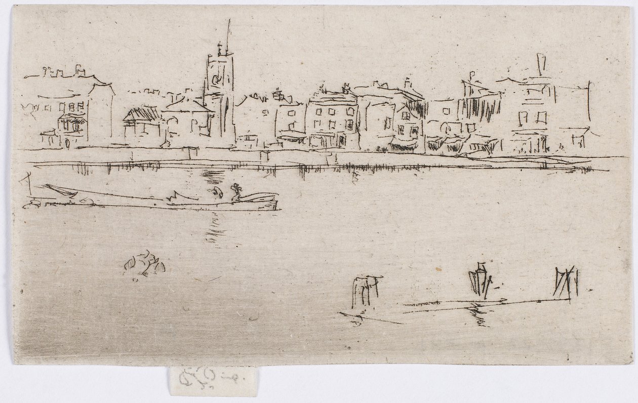 Pequeña Chelsea (Memorial) de James Abbott McNeill Whistler