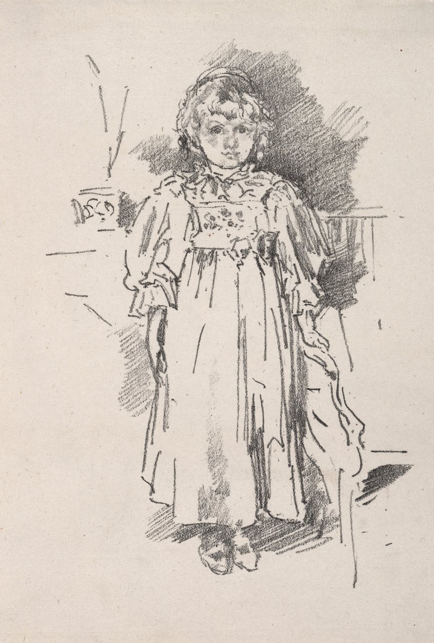 La pequeña Evelyn de James McNeill Whistler