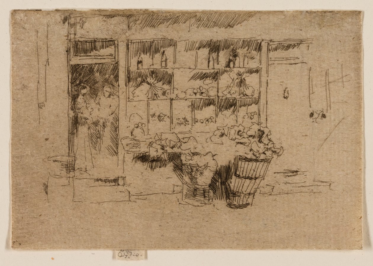 Pequeña frutería, Chelsea de James McNeill Whistler