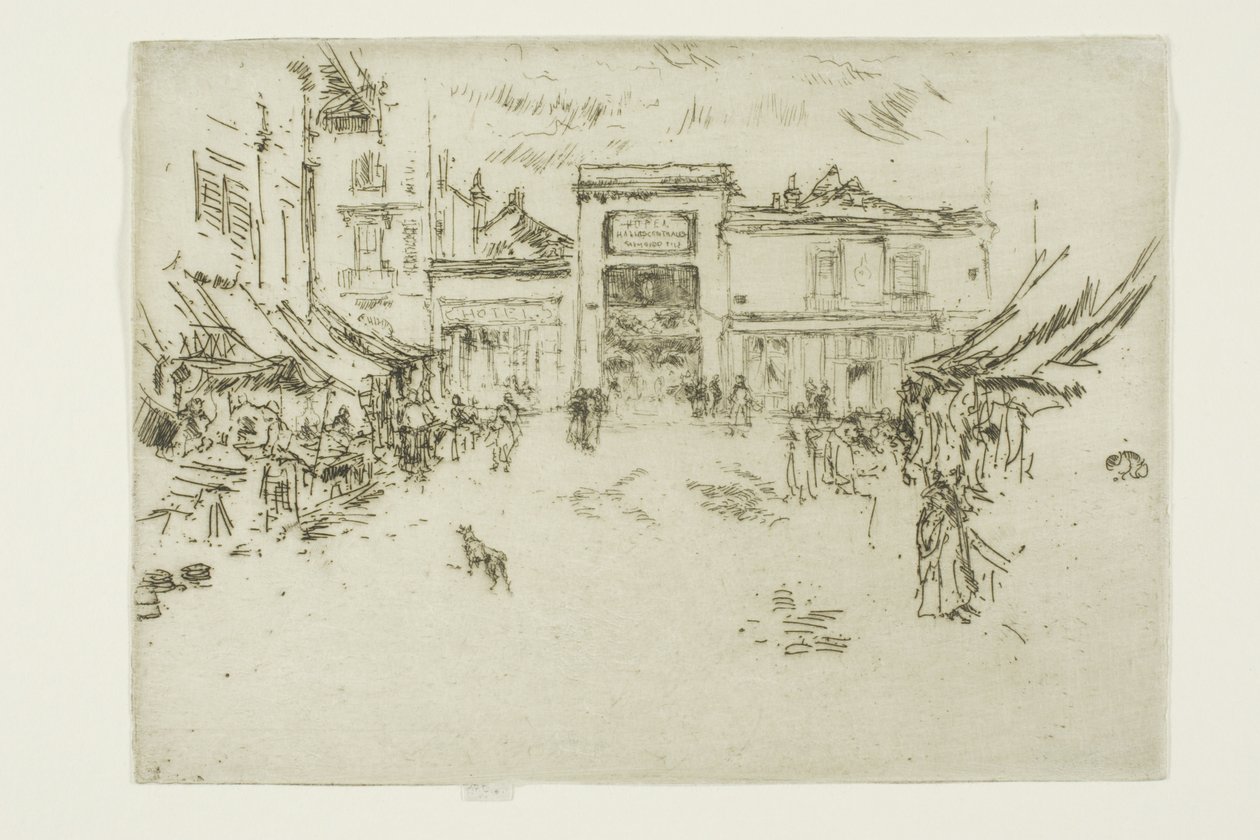 Plaza del Pequeño Mercado, Tours de James McNeill Whistler