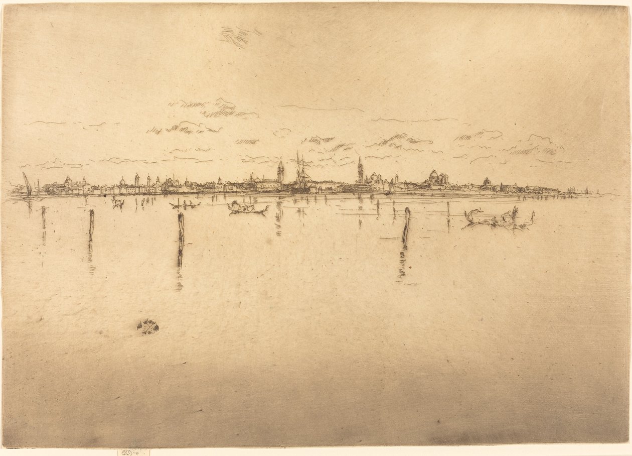 Pequeña Venecia de James Abbott McNeill Whistler