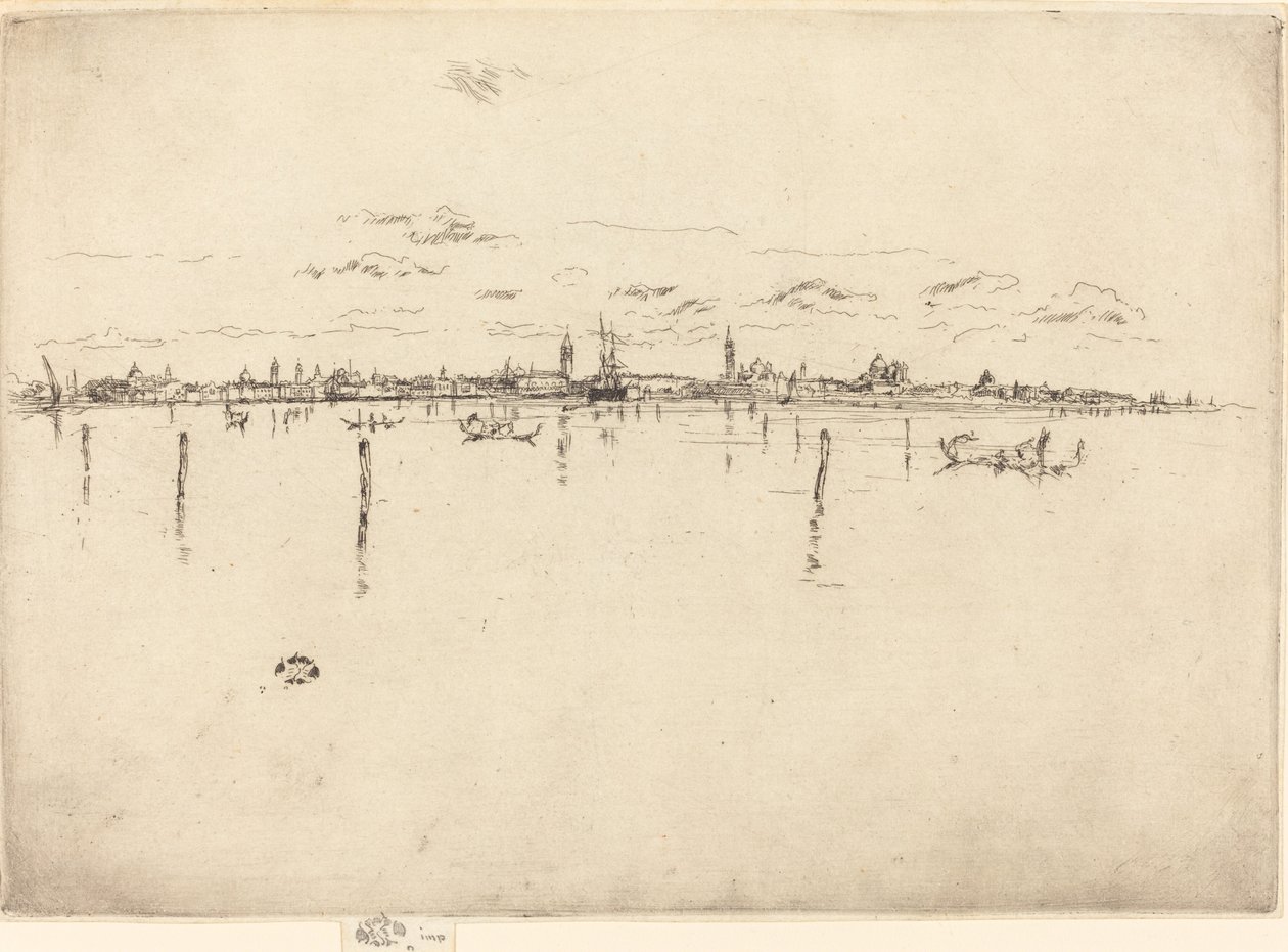 Pequeña Venecia de James Abbott McNeill Whistler