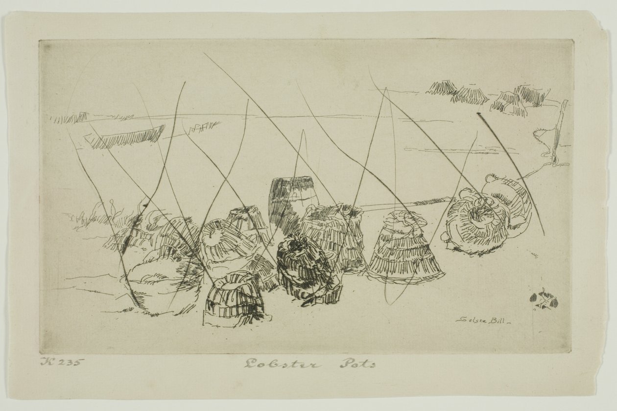 Trampas para langostas - Selsea Bill de James Abbott McNeill Whistler