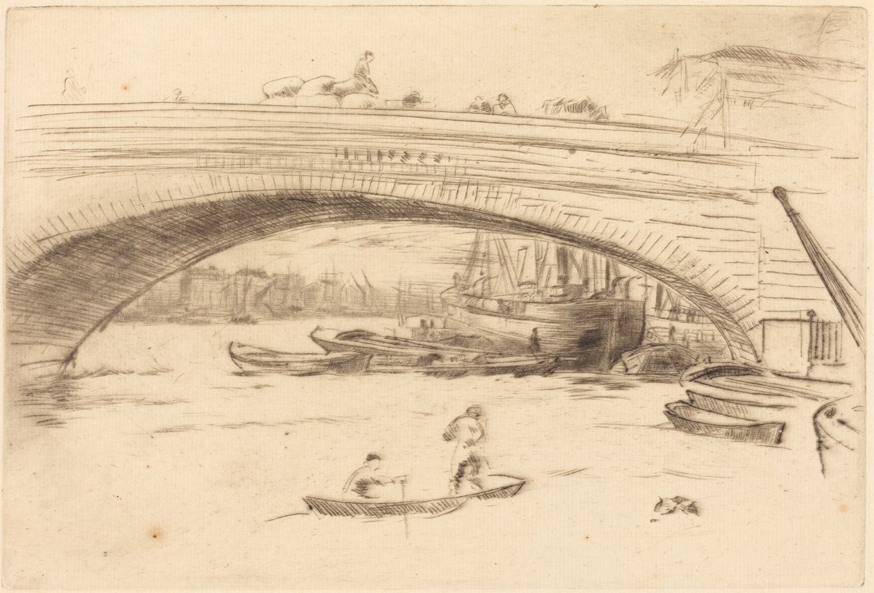 Puente de Londres de James McNeill Whistler