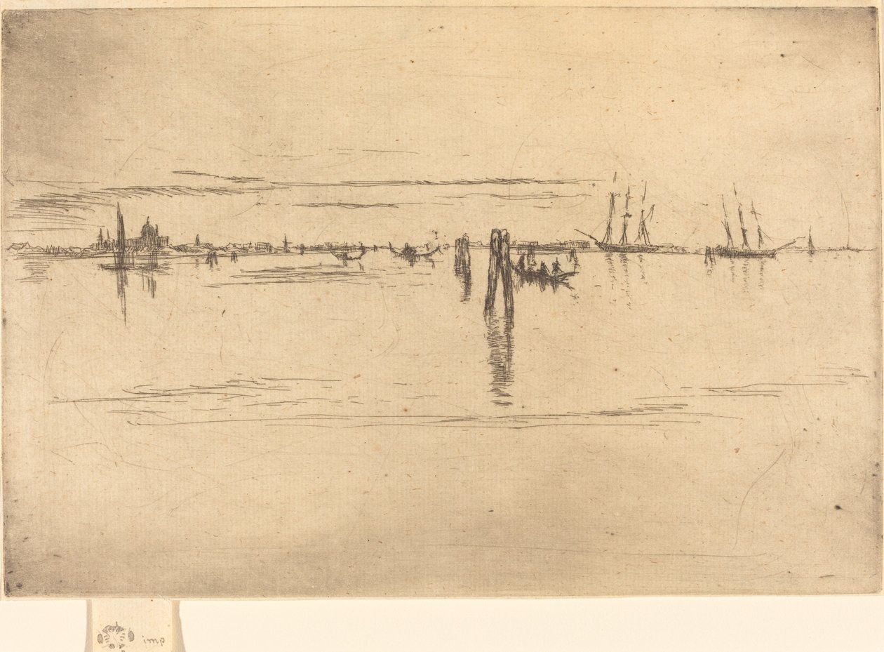 Larga laguna de James Abbott McNeill Whistler