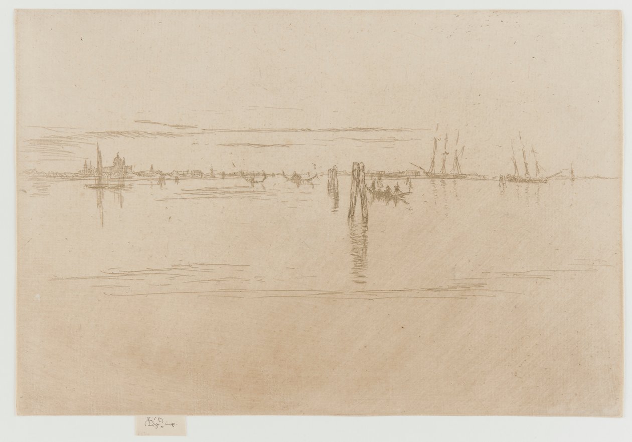 Larga laguna de James Abbott McNeill Whistler