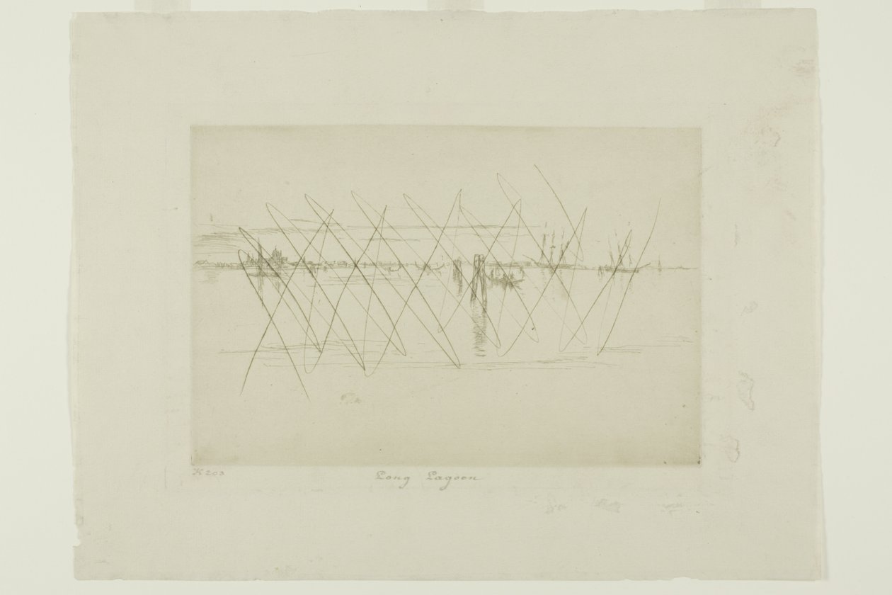 Larga laguna de James Abbott McNeill Whistler