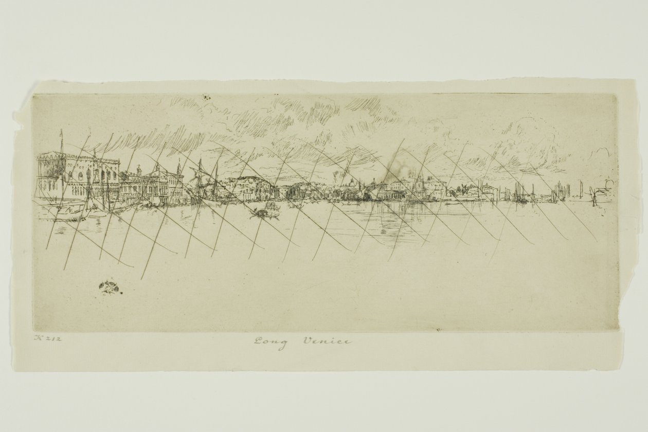 Venecia Larga de James Abbott McNeill Whistler