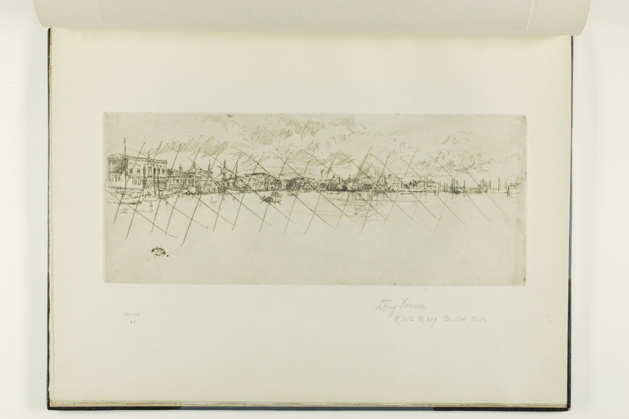 Venecia larga de James McNeill Whistler