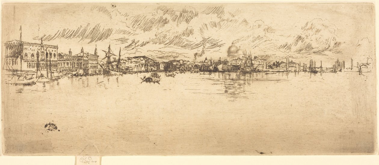 La Venecia de antaño de James McNeill Whistler