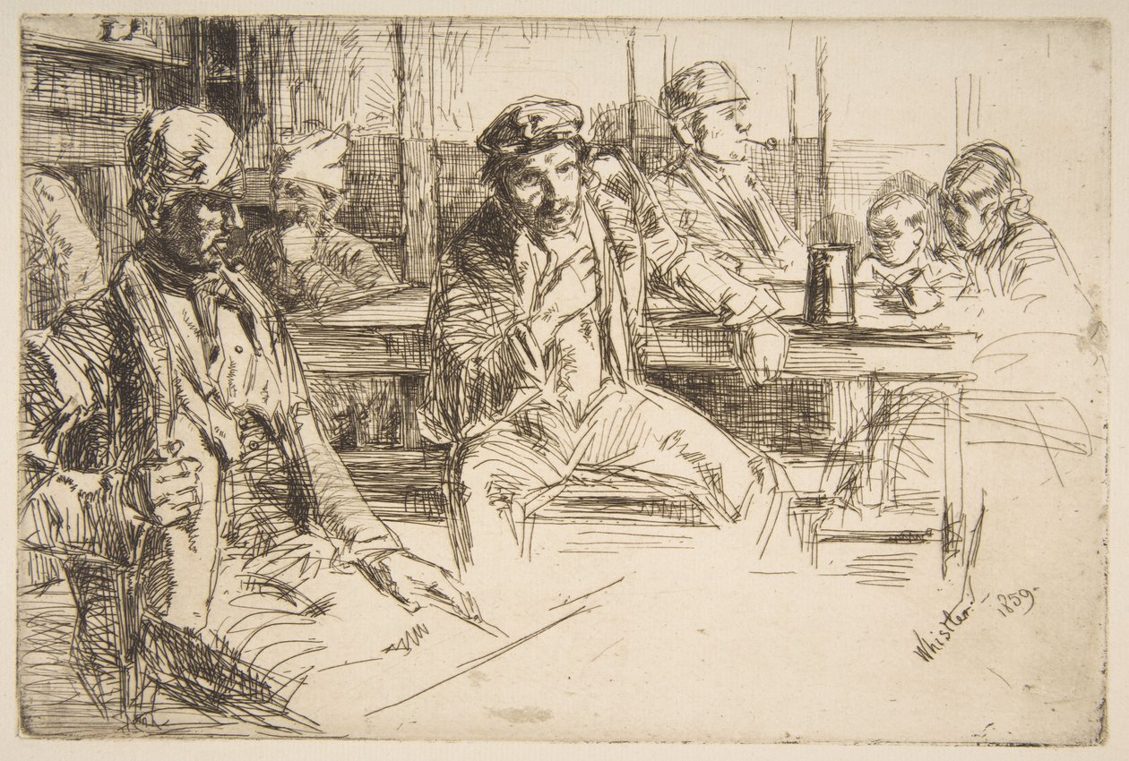 Estibadores de James McNeill Whistler