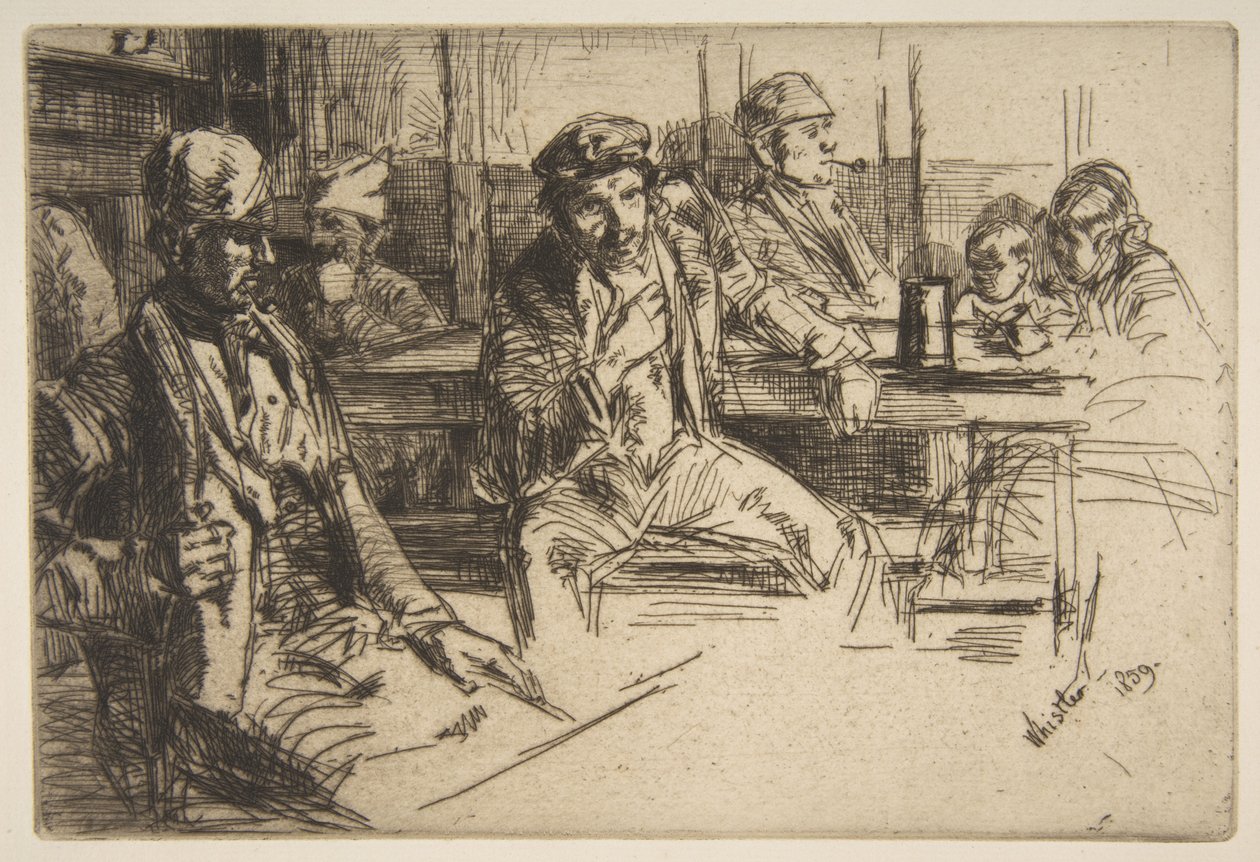 Estibadores de James McNeill Whistler
