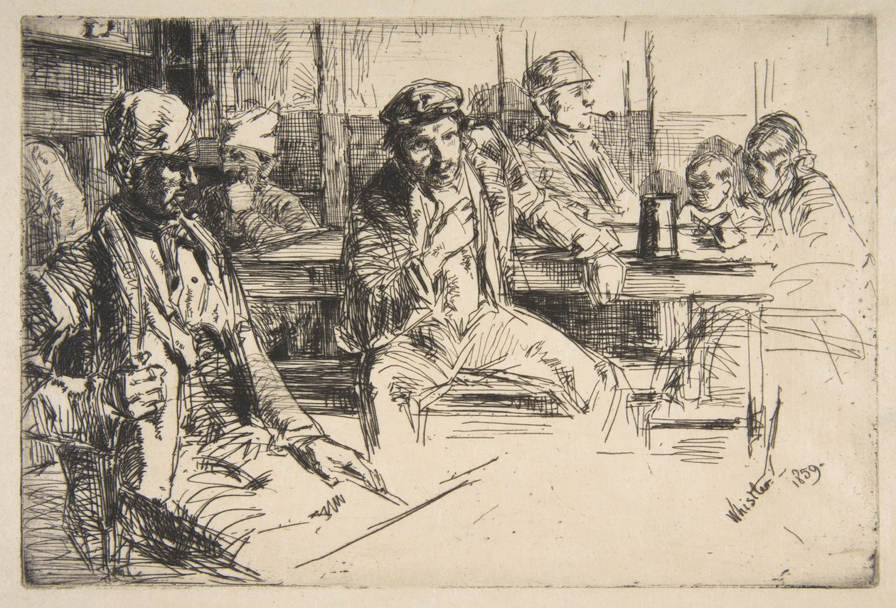 Estibadores de James McNeill Whistler