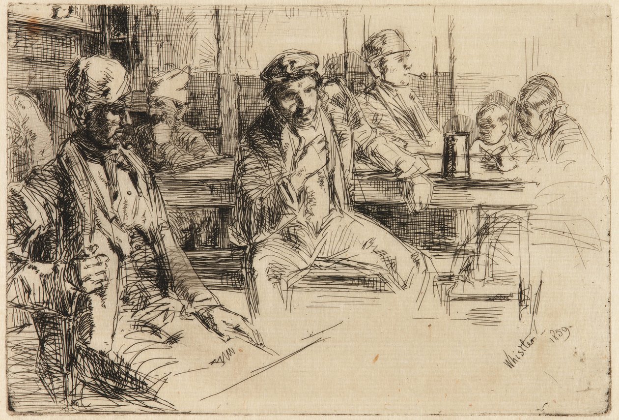 Estibadores de James Abbott McNeill Whistler