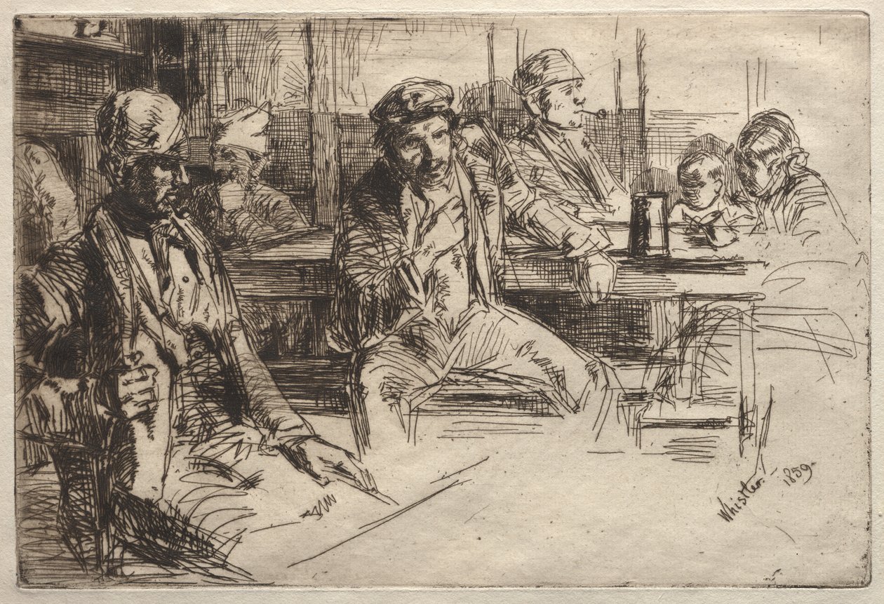 Estibadores de James McNeill Whistler