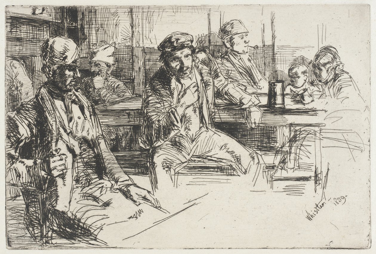 Estibadores de James McNeill Whistler