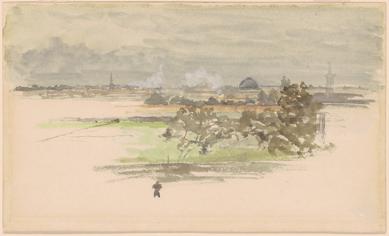 Pantano en Zelanda de James McNeill Whistler