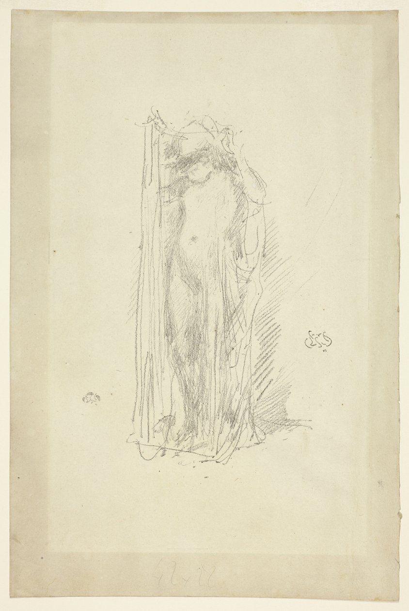 Modelo Draping de James Abbott McNeill Whistler