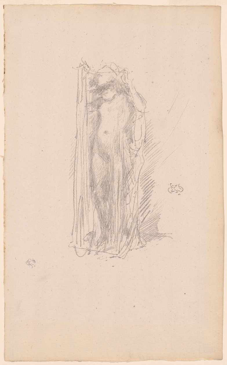 Modelado de drapeado de James Abbott McNeill Whistler