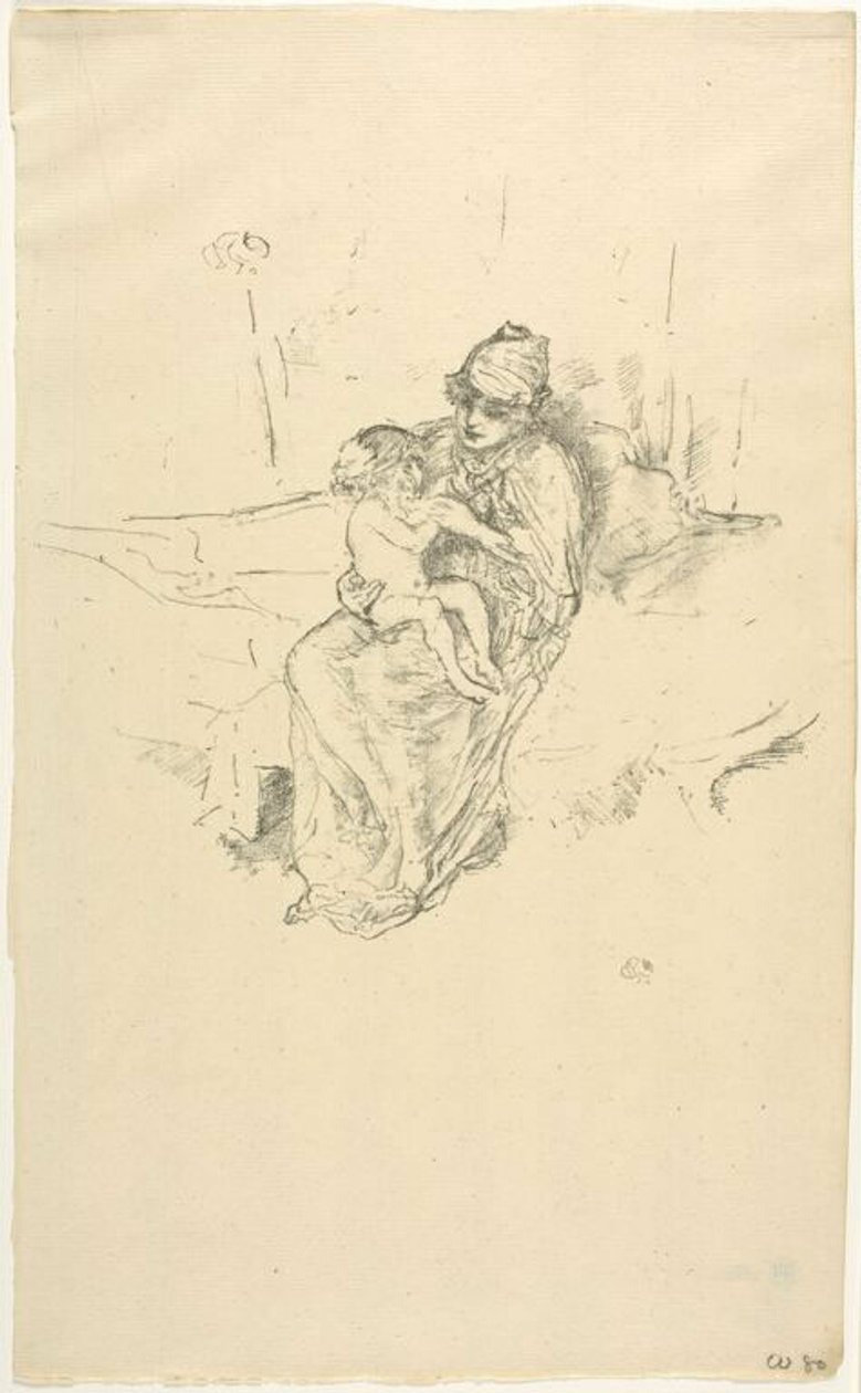 Madre e hijo nº 1 de James McNeill Whistler