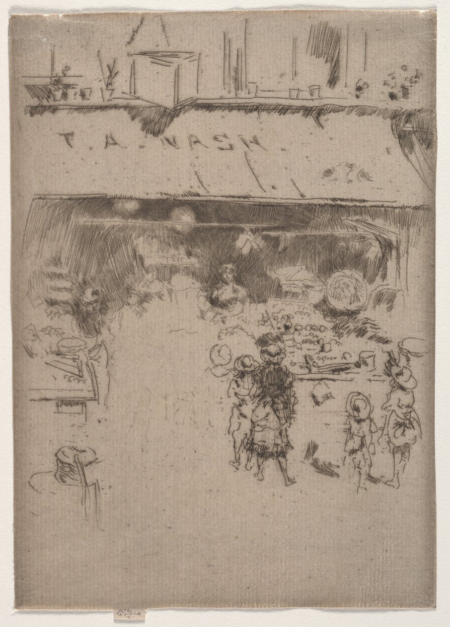 Frutería de Nash de James McNeill Whistler