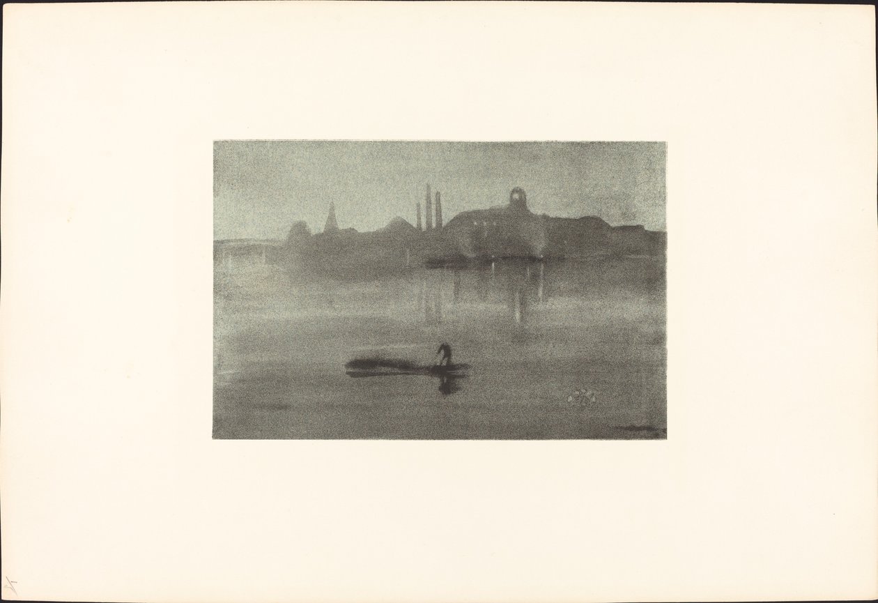 Nocturno de James Abbott McNeill Whistler