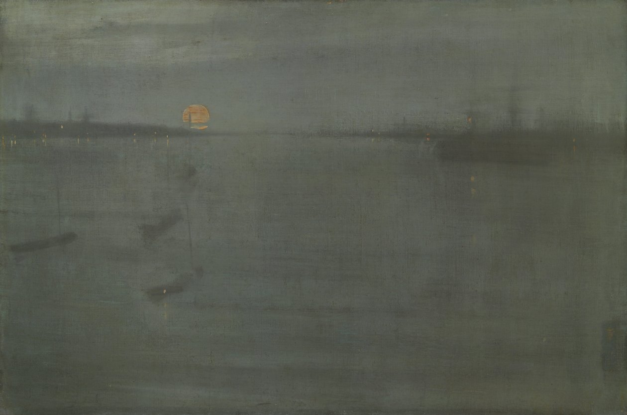 Nocturno: Blue and Gold-Southampton Water de James McNeill Whistler
