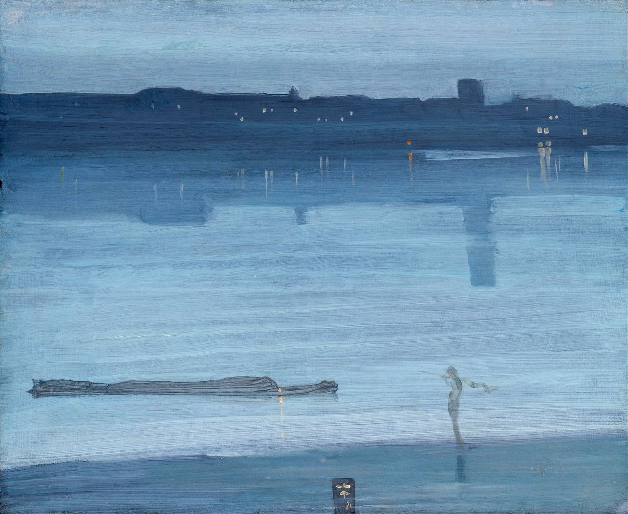 Nocturno: Azul y Plata - Chelsea de James McNeill Whistler