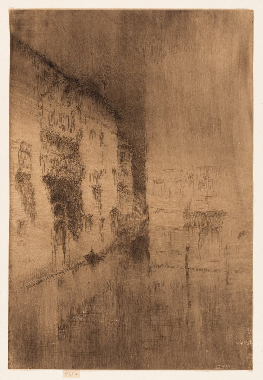 Nocturno: Palacios de James Abbott McNeill Whistler