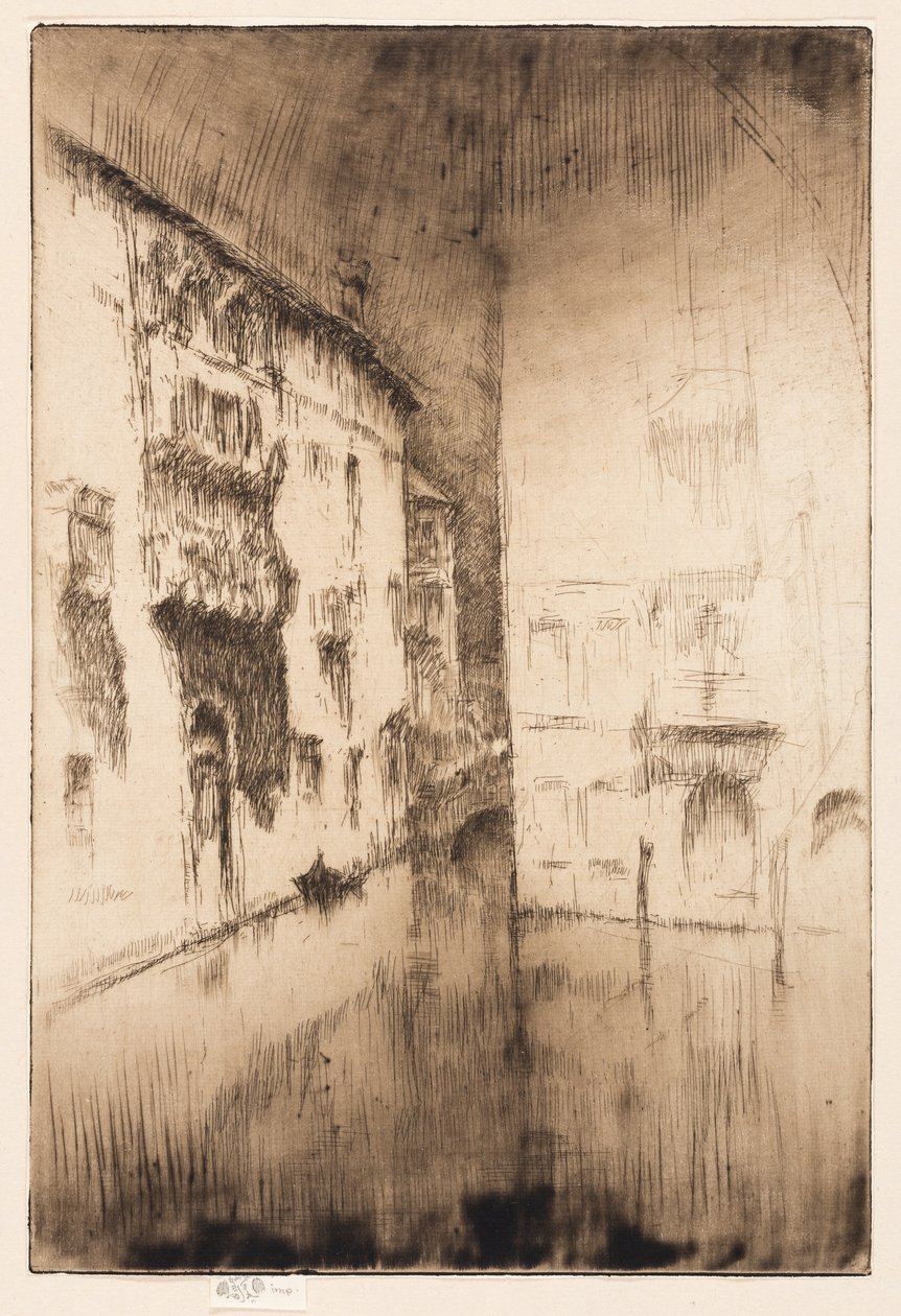 Nocturno: palacios de James Abbott McNeill Whistler