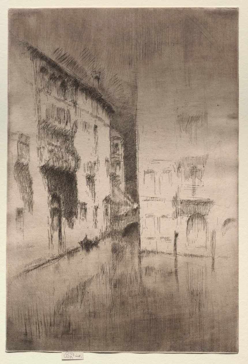 Nocturno:  Palacios de James McNeill Whistler