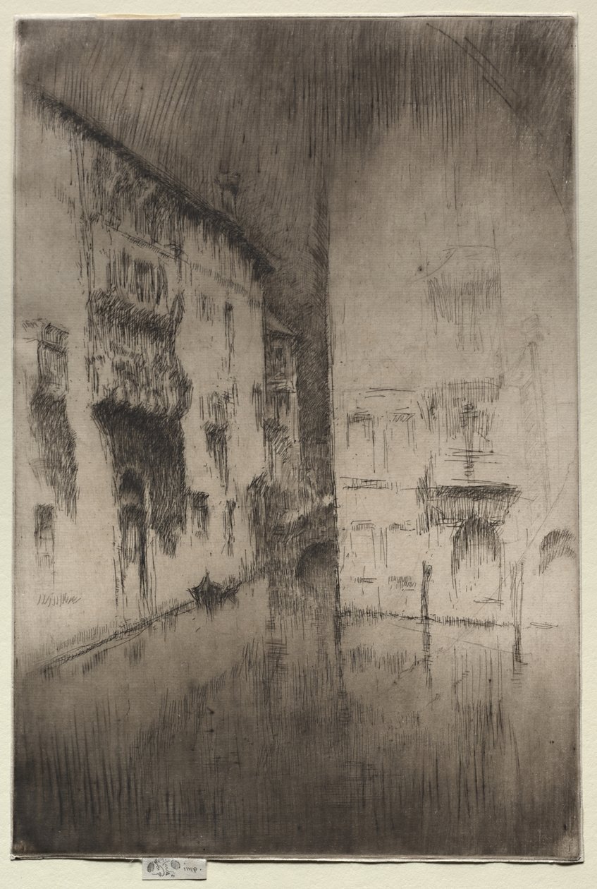 Nocturno: Palacios de James McNeill Whistler