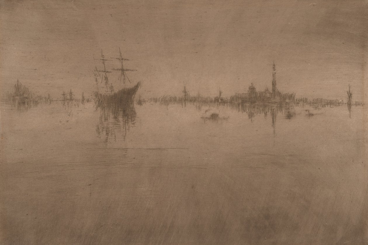 Nocturno, de Venecia, una serie de doce grabados (el "Primer Conjunto de Venecia") de James Abbott McNeill Whistler