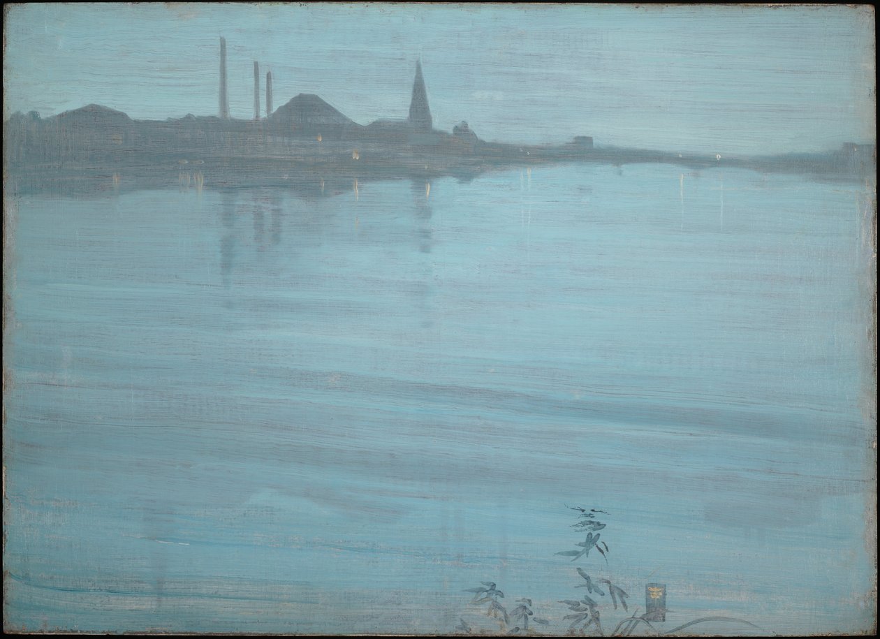 Nocturno en azul y plata de James McNeill Whistler