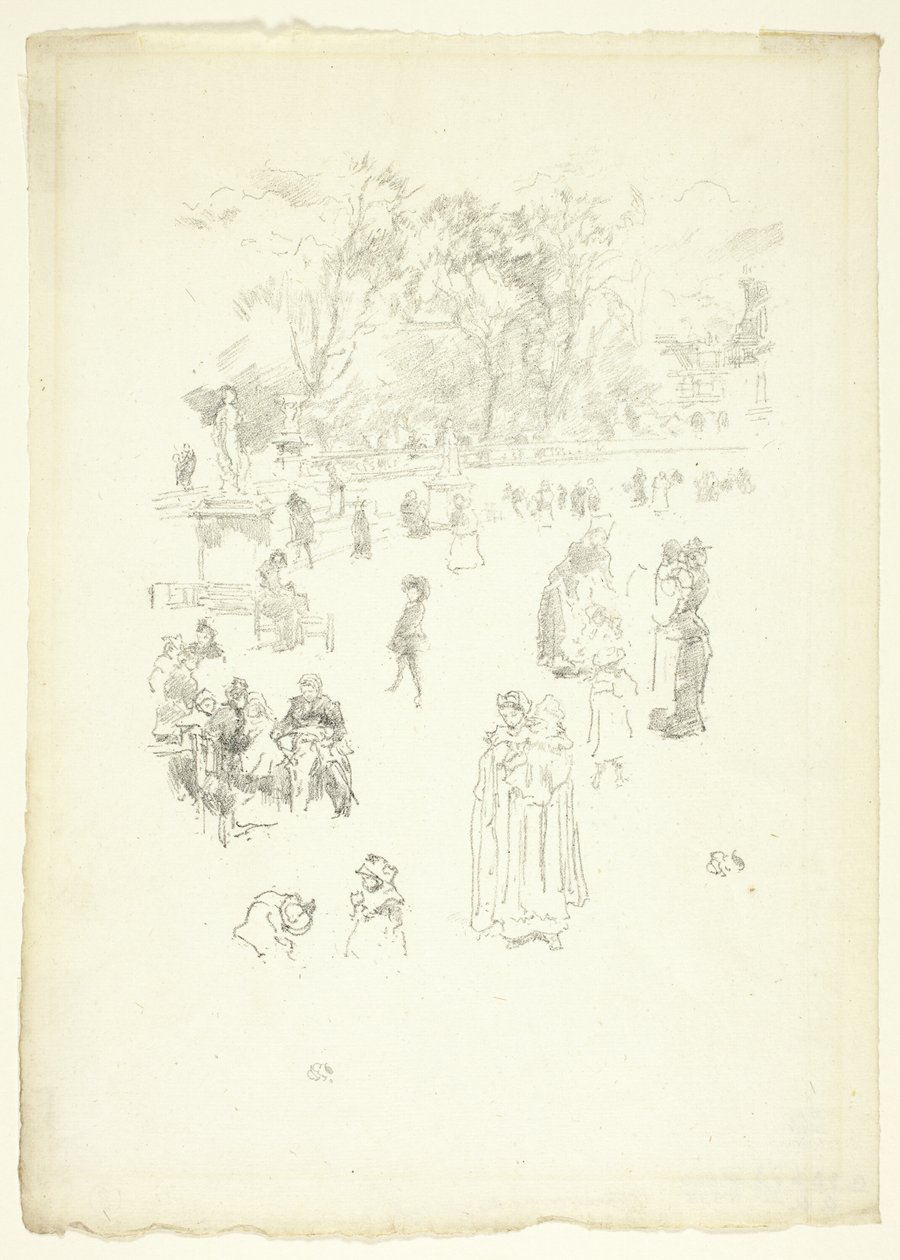 Niñeras: "Les Bonnes du Luxembourg" de James Abbott McNeill Whistler
