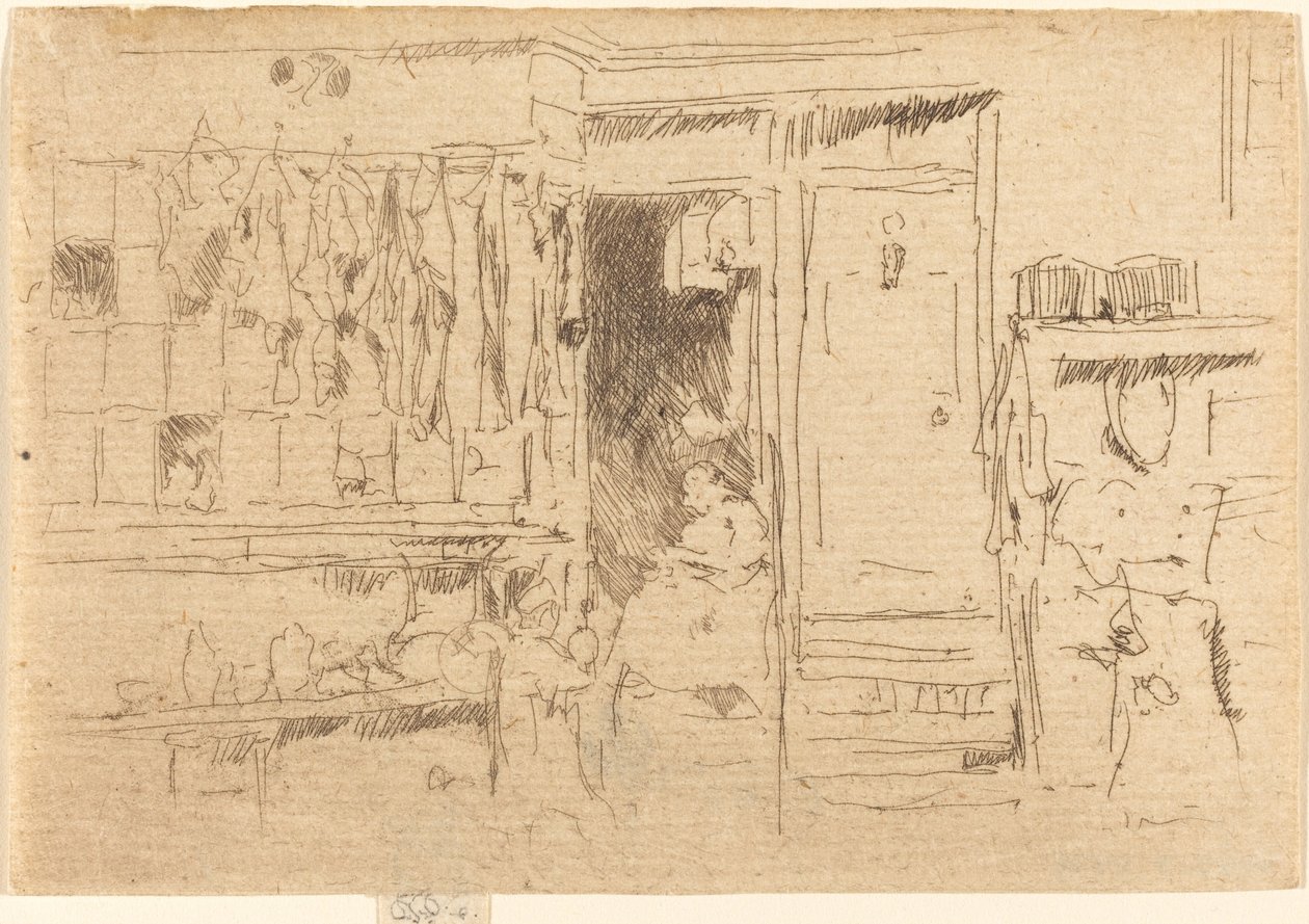 Tienda de ropa usada, No. I de James Abbott McNeill Whistler