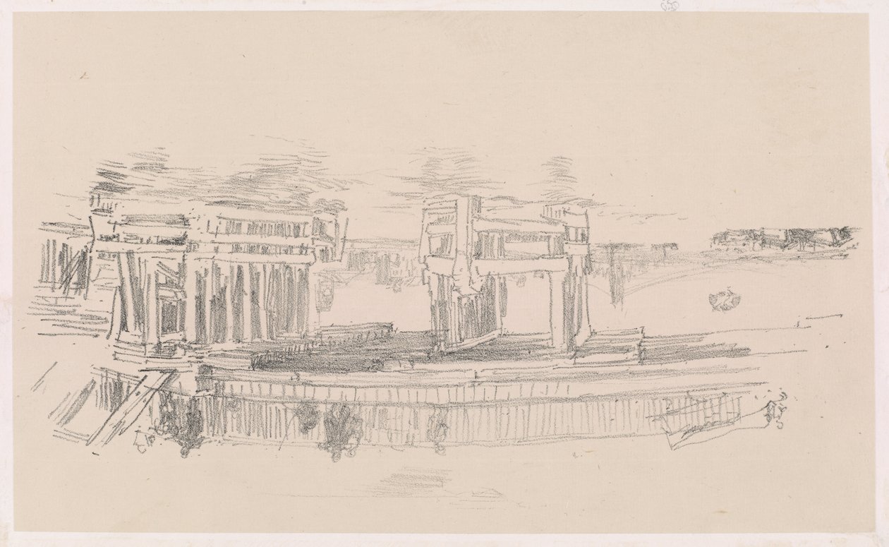 Puente Viejo de Battersea de James Abbott McNeill Whistler