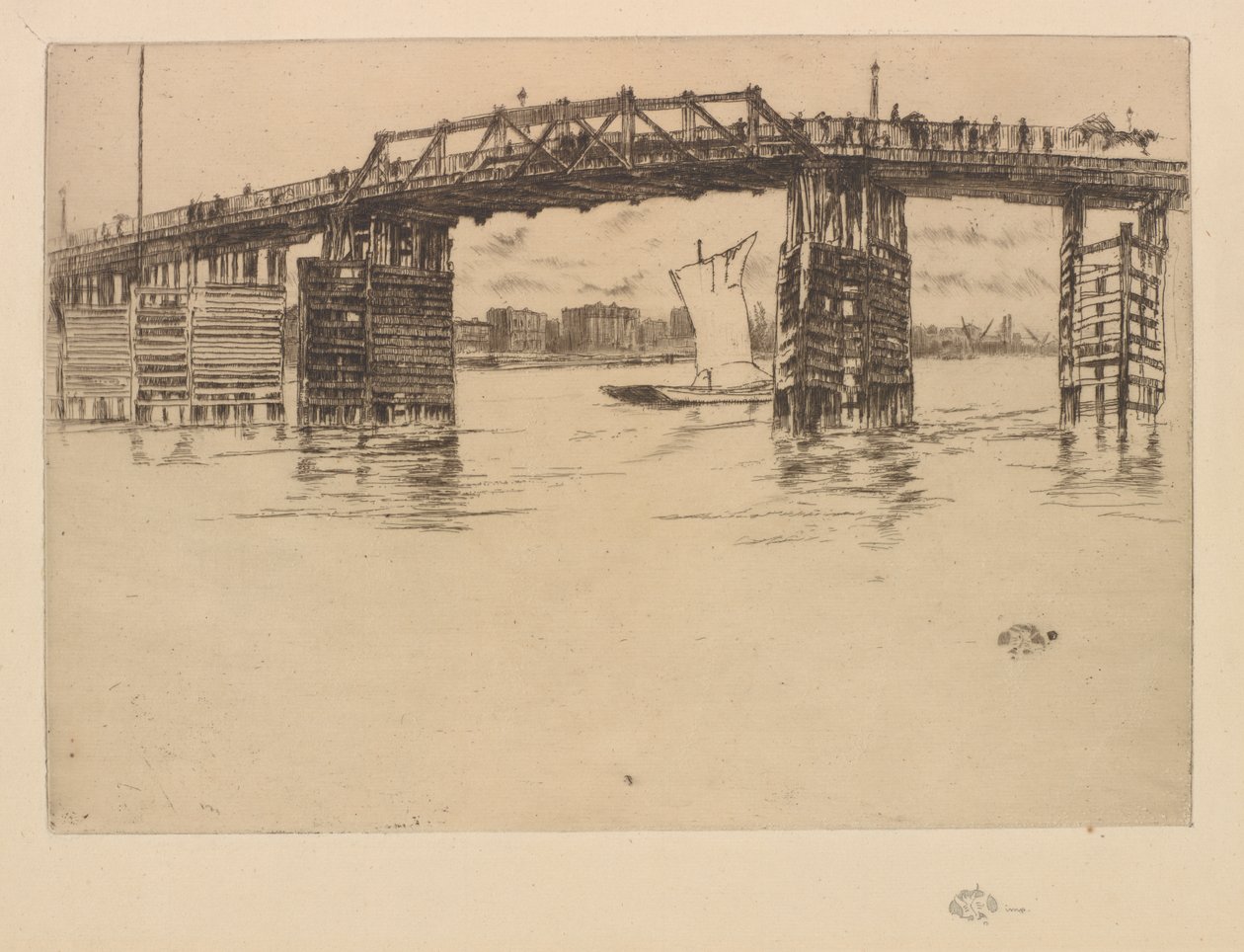 Puente Viejo de Battersea de James Abbott McNeill Whistler