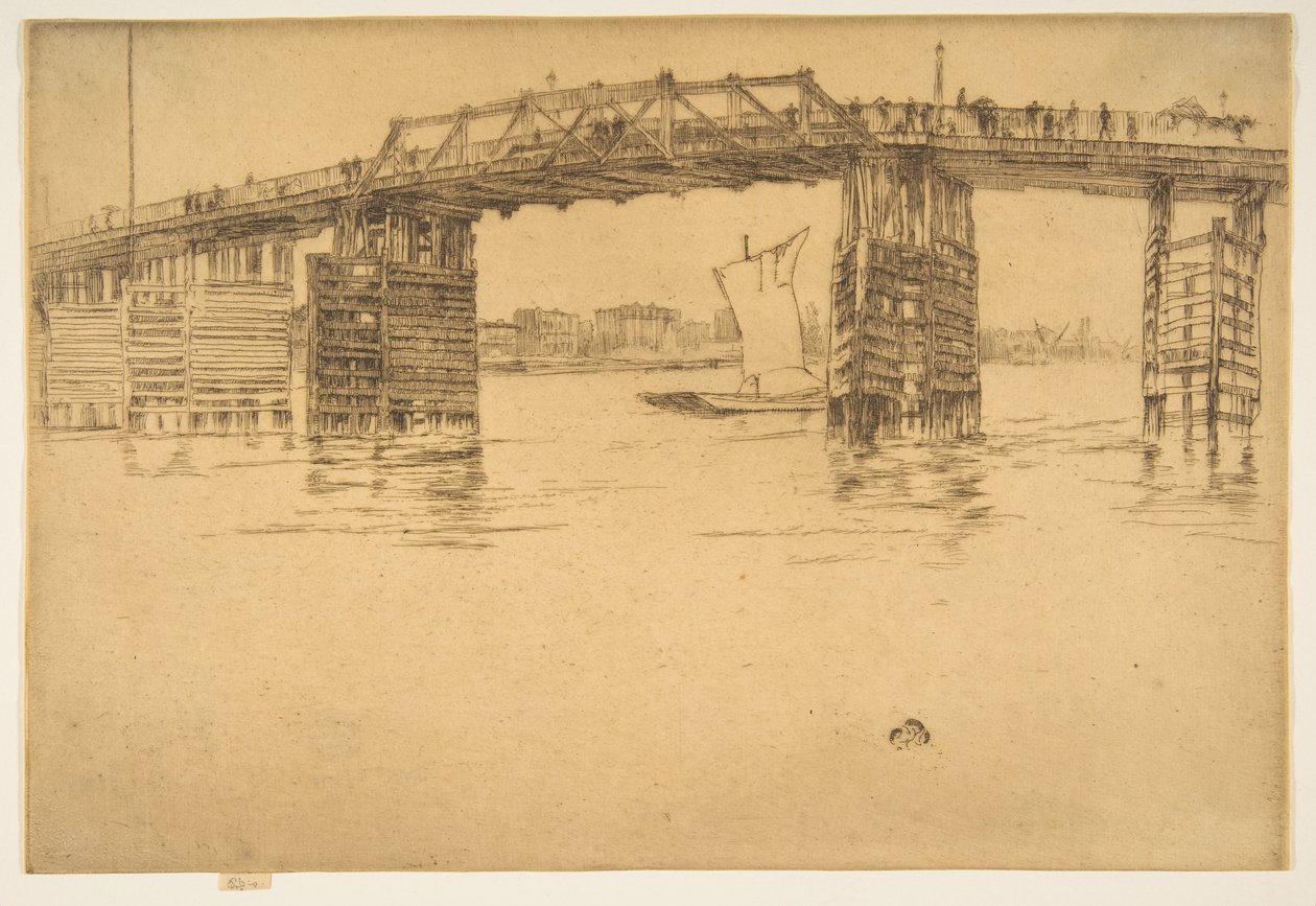 El viejo puente de Battersea de James McNeill Whistler