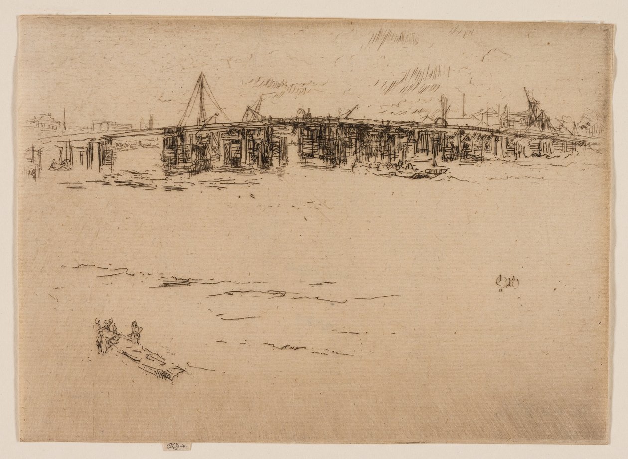 Puente Viejo de Battersea, No. 2 de James Abbott McNeill Whistler