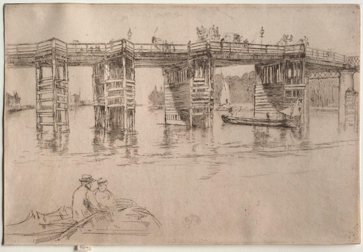 Viejo puente de Putney de James McNeill Whistler