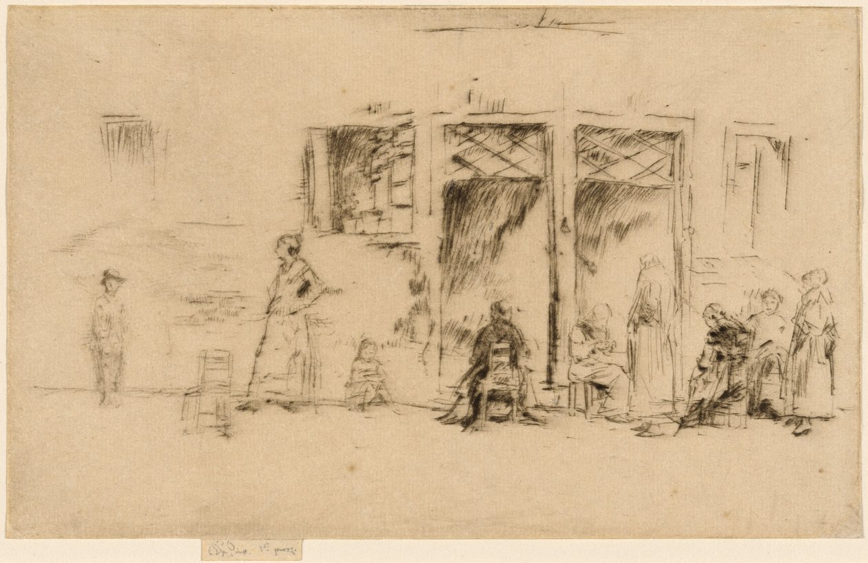 Mujeres Ancianas de James Abbott McNeill Whistler