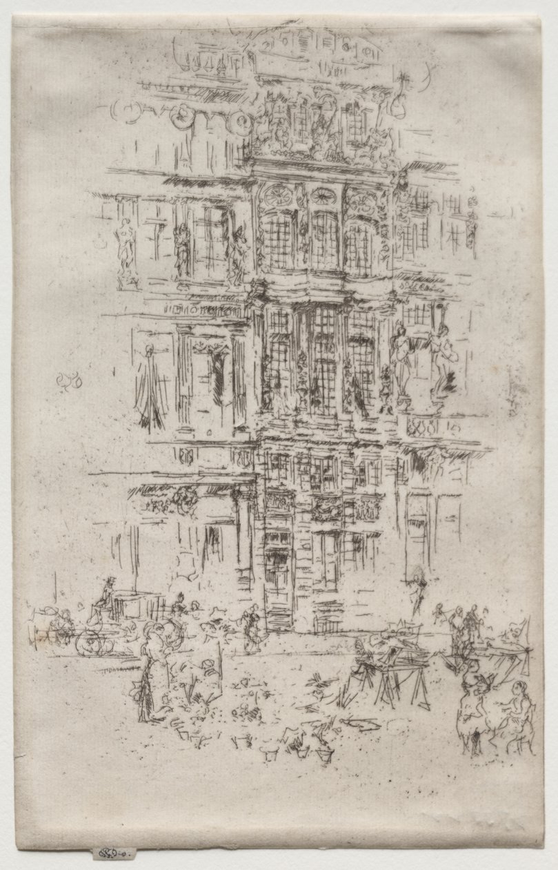 Palacios, Bruselas de James McNeill Whistler