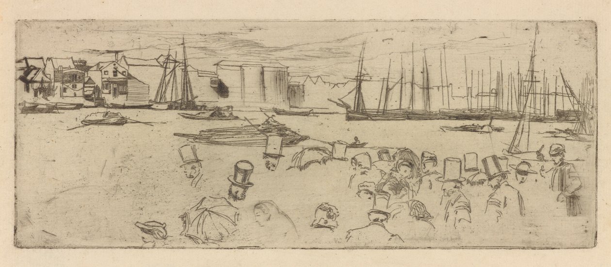 Pasajeros de un penique, Limehouse de James Abbott McNeill Whistler