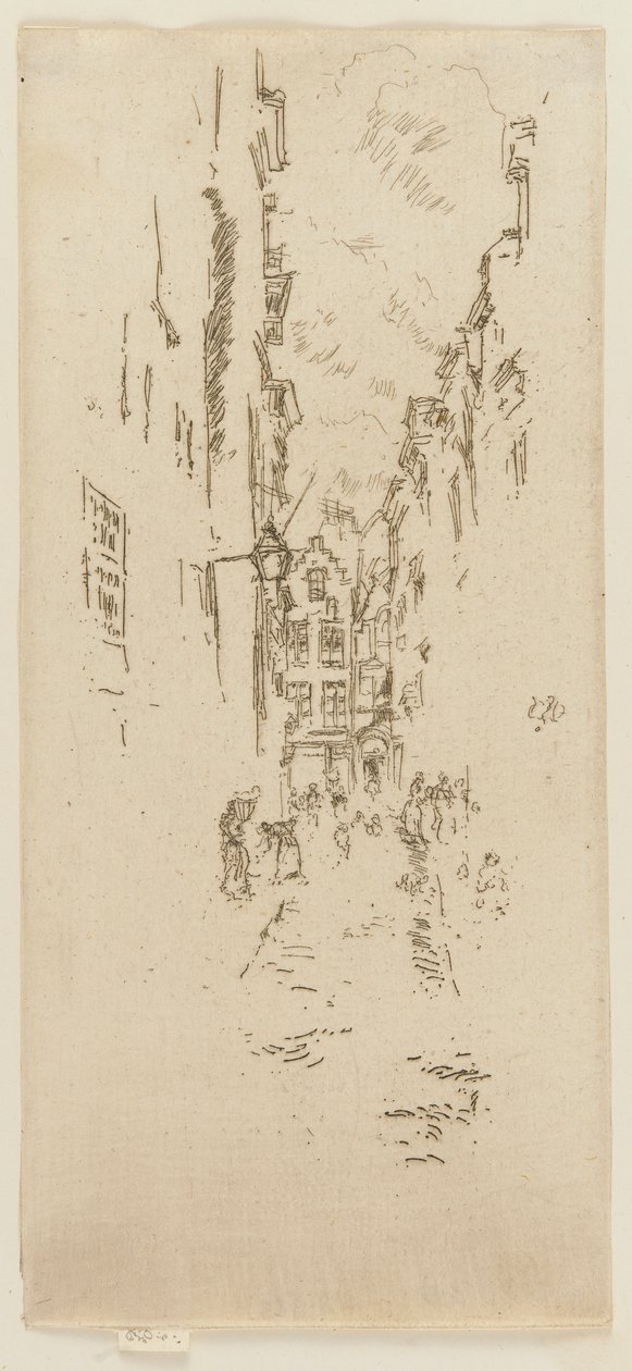 Petite Rue des Bouchers de James Abbott McNeill Whistler