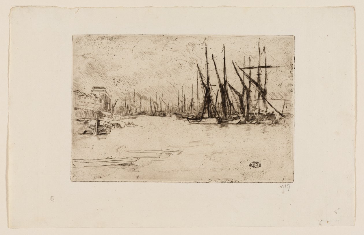 Muelle Pickle Herring de James Abbott McNeill Whistler
